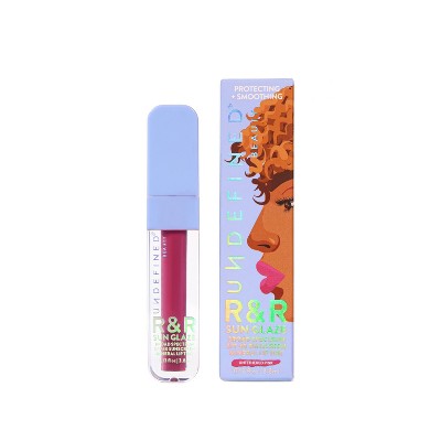 Undefined R&R Sun Glaze Lippie SPF 40 Pink 0.13 fl oz - New - M2G