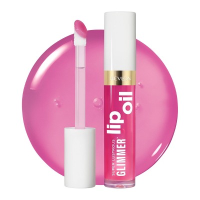 Revlon Super Lustrous Glimmer Lip Oil Moisturizing 004 Gone Rose 0.13 fl oz - New - M2G