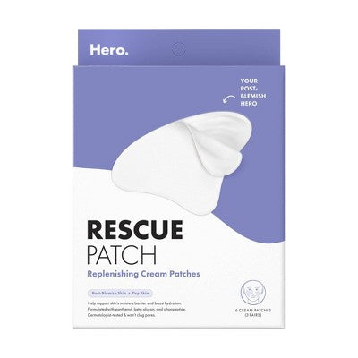 Hero Cosmetics Rescue Patch 6ct - New - M2G