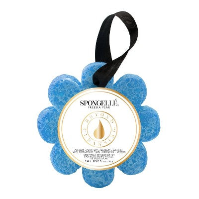 Spongelle Daisy Flower Collection Bath Sponges - Freesia Pear - M2G