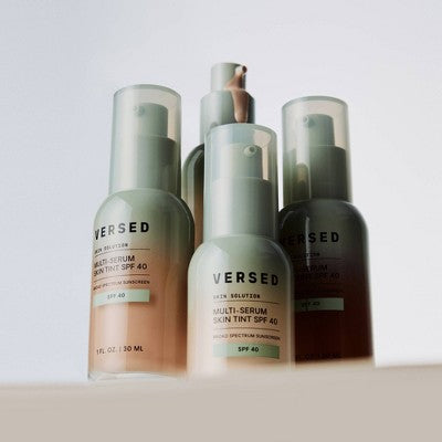 Versed Skin Solution Multi-Serum Skin Tint Foundation SPF 40 12W 1 fl oz - New - M2G