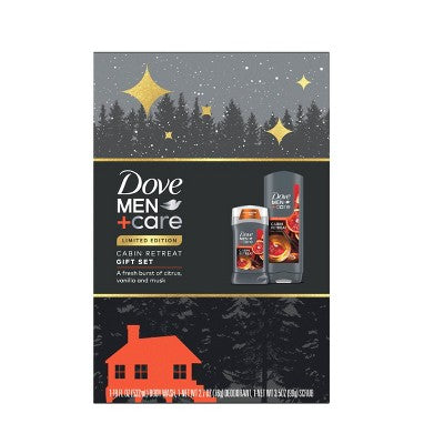 Dove Men+Care Limited Edition Cabin Retreat Gift Set 24.2oz - New - M2G