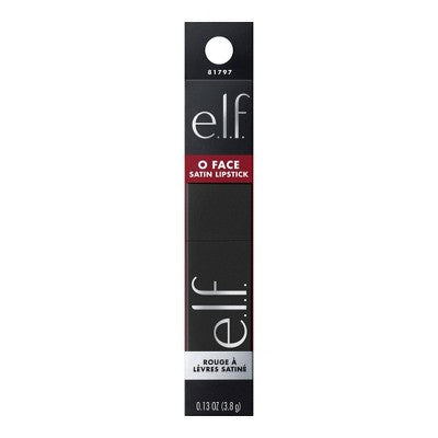 e.l.f. O FACE Satin Lipstick Own It 0.13 oz - New - M2G