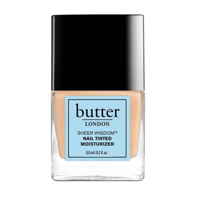 butter London Sheer Wisdom Nail Tinted Moisturizer Light 0.2 fl oz - New - M2G