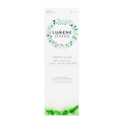 Lumene Nordic Clear Tyyni Balancing Light Moisturizer 1.7 fl oz - New - M2G