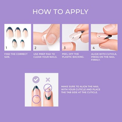 KISS imPRESS Press-On Manicure Fake Nails Best Life - New - M2G