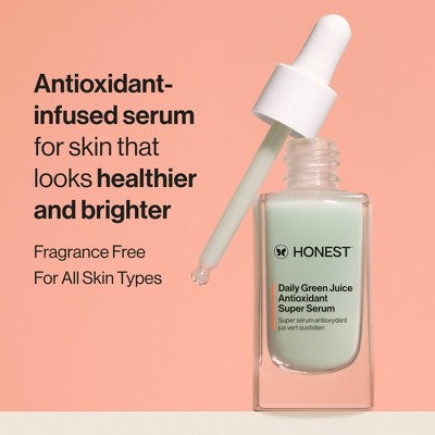 Honest Beauty Daily Green Juice Antioxidant Super Serum 1 fl oz - New - M2G