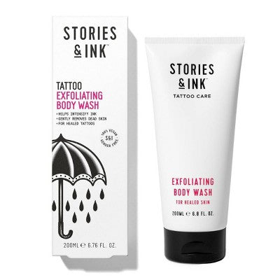 Stories & Ink Enhancing Exfoliating Body Wash 6.76 fl oz - New - M2G