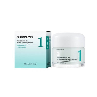 numbuzin No.1 Pantothenic B5 Active Soothing Face Cream 2.7 fl oz - Imperfect Box - M2G