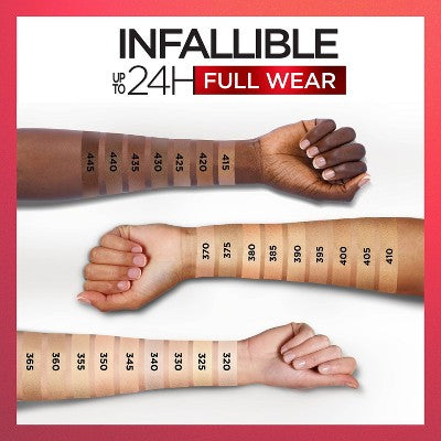L'Oreal Paris Infallible Full Wear Waterproof Concealer 340 Fawn 0.33 fl oz - Imperfect Container - M2G