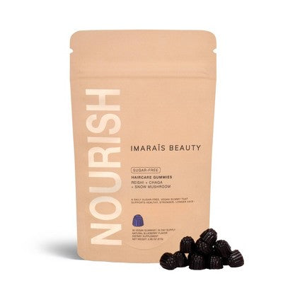 Imarais Beauty Nourish Haircare Gummies Vegan and Sugar-Free 30ct - Imperfect Container - M2G