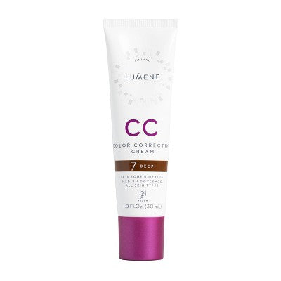 Lumene CC Color Correcting Cream 7 Deep 1 fl oz - New - M2G