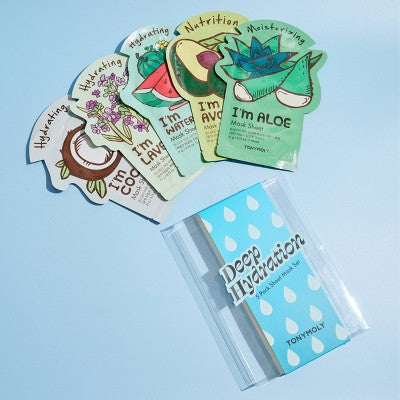 TONYMOLY Deep Hydration Sheet Mask Set 5ct - New - M2G