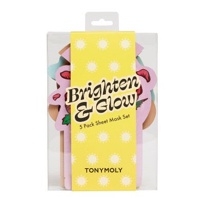 TONYMOLY Brighten & Glow Sheet Mask Set - New - M2G