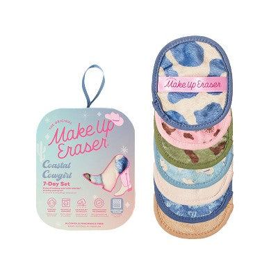 MakeUp Eraser Coastal Cowgirl Skincare Tool Set With Laundry Bag 7ct - New - M2G