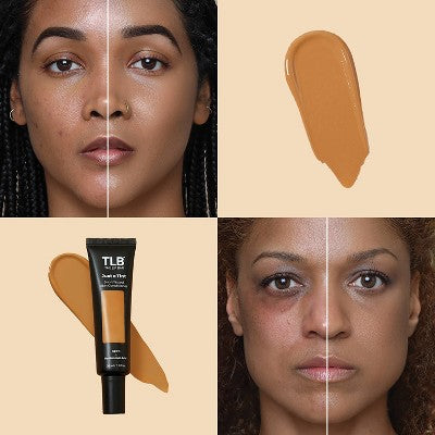 The Lip Bar Just a Tint 3-in-1 Tinted Skin Conditioner with SPF 11 Caramel Delight 1 fl oz - Imperfect Box - M2G