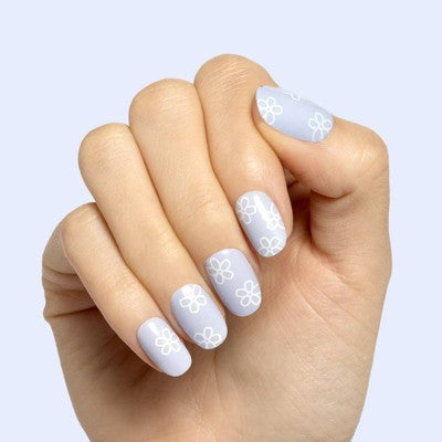 Olive & June Press-On Nails Floral Pack Floral Tip/Floral Doodle 64ct/2pk - New - M2G