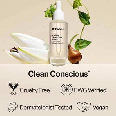 Honest Beauty Ageless Firm and Even Serum 1.0 fl oz - Imperfect Box - M2G