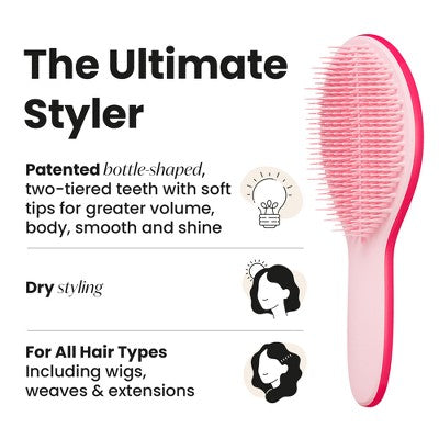 Tangle Teezer Ultimate Styler Hair Brush Sweet Pink - New - M2G