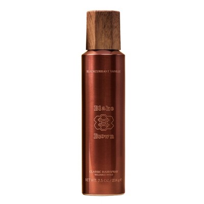 Blake Brown Classic Hairspray Blackcurrant Vanille Vanilla Floral Fragrance 7.5fl oz - Imperfect Container - M2G