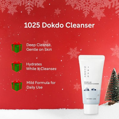 Round Lab 1025 Dokdo Travel Skincare Gift Set 4pc - Imperfect Box - M2G