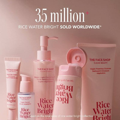 The Face Shop Rice Water Bright Vegan Cream 1.69 fl oz - New - M2G