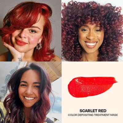 Overtone Scarlet Red Daily Conditioner- Semi-Permanent Ruby Red 4.5 oz - New - M2G