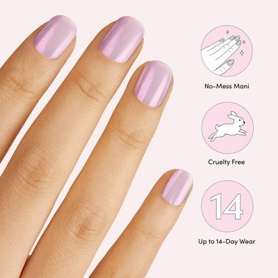 Dashing Diva Glaze Semi-Cured Gel Nail Polish Strips Unicorn Glaze 32ct - New - M2G