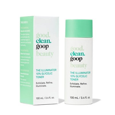 good.clean.goop beauty The Illuminator 10% Glycolic Toner 3.4 fl. oz. - Imperfect Box - M2G