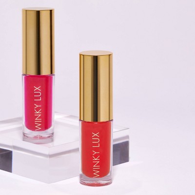 Winky Lux Barely There Tinted Lip Oil Flush 0.12 fl oz - Imperfect Box - M2G