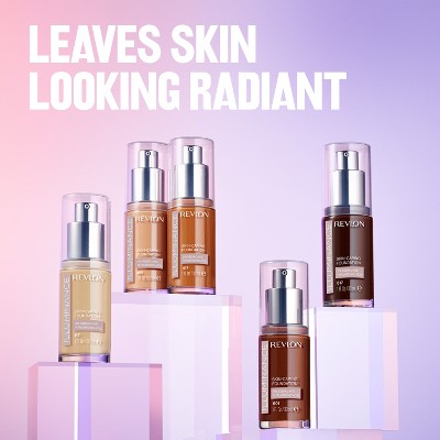 Revlon Illuminance Skin-Caring Foundation Amber 1 fl oz - Imperfect Container - M2G