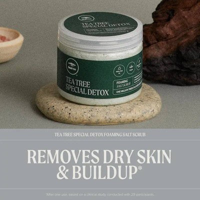 Tea Tree Special Detox Foaming Salt Hair Scrub 6.5oz - New - M2G