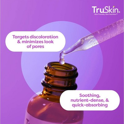 TruSkin Niacinamide Facial Serum with Vitamin E and Hyaluronic Acid 1 fl oz - New - M2G