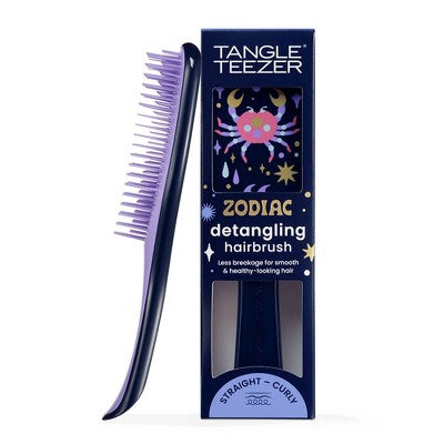 Tangle Teezer Ultimate Detangler Hair Brush Zodiac Cancer, Jun 21-Jul 22 Blue - New - M2G