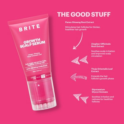 BRITE Growth Scalp Serum with Applicator 3.38 fl oz - Imperfect Box - M2G
