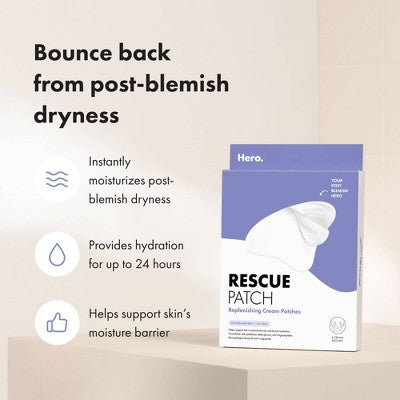 Hero Cosmetics Rescue Patch 6ct - New - M2G