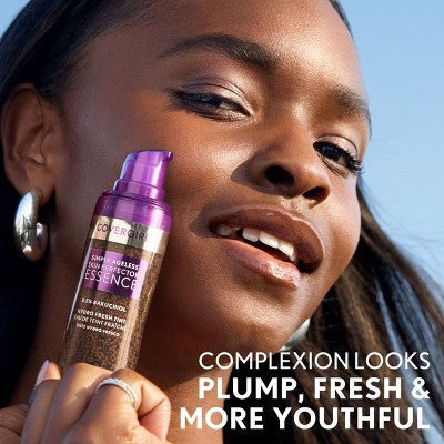 COVERGIRL Simply Ageless Skin Perfector Essence Foundation 75 Rich Deep 1 fl oz - New - M2G
