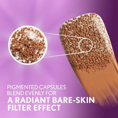 COVERGIRL Simply Ageless Skin Perfector Essence Vegan Foundation 80 Deep 1 fl oz - Imperfect Container - M2G