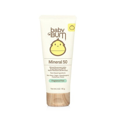 Baby Bum Mineral Sunscreen Lotion SPF 50 3oz - Imperfect Container - M2G