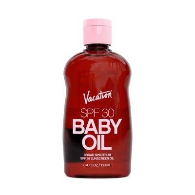 Vacation Baby Oil SPF 30 3.4 fl oz - Imperfect Container - M2G