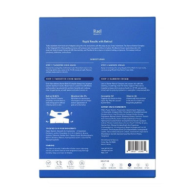 Rael Beauty Miracle Clear Retinol Chin Masks 5ct - New - M2G