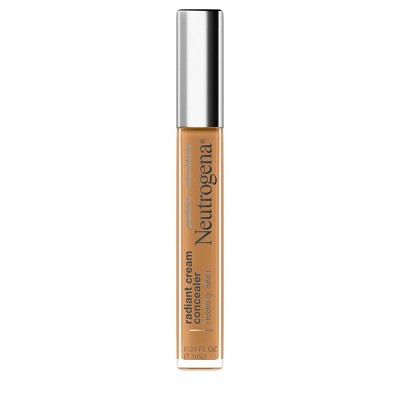 Neutrogena Healthy Skin Radiant Cream Concealer with Peptides + Antioxidants Golden Medium/Deep 01 0.24oz - Imperfect Container - M2G