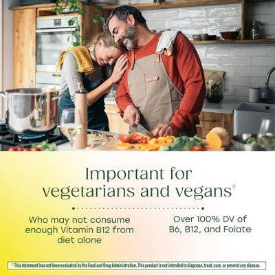 MegaFood Vegan Vitamin B12, Vitamin B Supplement 30ct - New - M2G