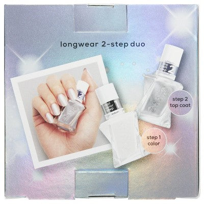 essie gel by essie Winter Frost Longwear Duo Gift Set Nail Polish Set 2pc - Imperfect Box - M2G