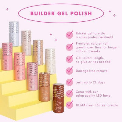 Olive & June Builder Gel Starter Kit 0.46 fl oz - Imperfect Box - M2G