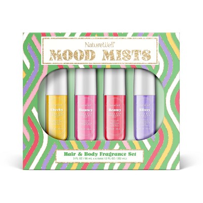 NatureWell Fragrance Mist Gift Set 4ct - Missing Box - M2G