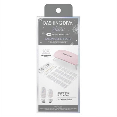 Dashing Diva Glaze Starter Nail Art Gummy Bear + Magic Pick Nail Art 32ct - New - M2G