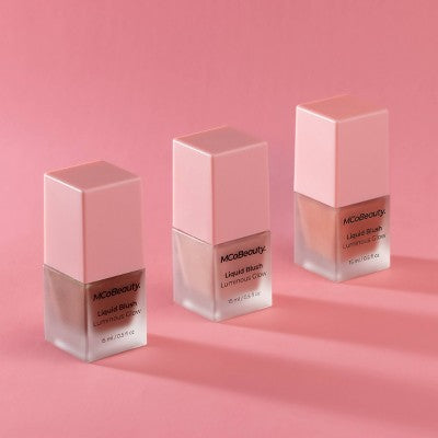 MCoBeauty Liquid Blush Luminous Glow Bella Vita/Dusty Rose 0.5 fl oz - New - M2G