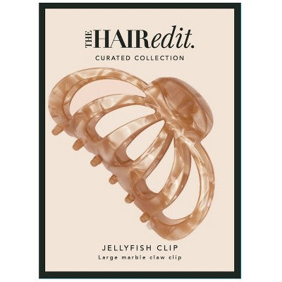 The Hair Edit Jellyfish Clip Latte - New - M2G