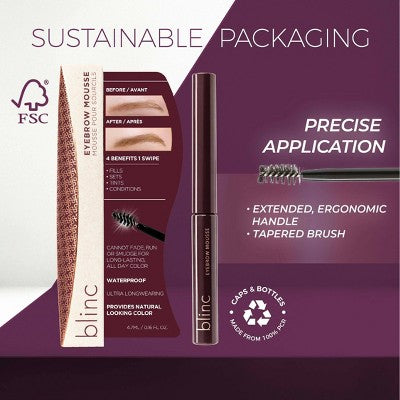 Blinc Eyebrow Mousse Light Brunette 0.158 fl oz - New - M2G